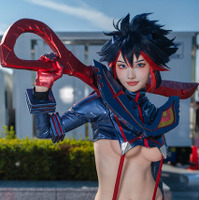 纏流子「キルラキル」／えくぼ（X：@peko_ekubo）