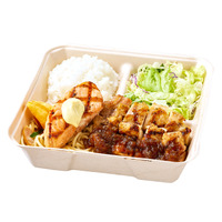 サーモングリル＆グリルチキン弁当　1,290円（税込）