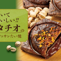 『ピスタチオのチョコクロワッサンたい焼』302円（税込）