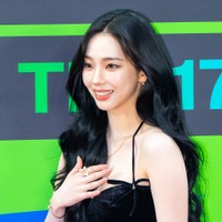 日本で大活躍！aespa・カリナ、ぴっちりニットで際立つボリューム感…光沢感あるヤワ肌も【PHOTO】