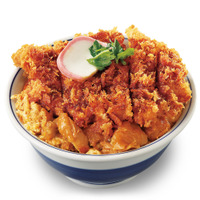 出汁醤油カツ on the 親子丼(竹)(税込1,089円)