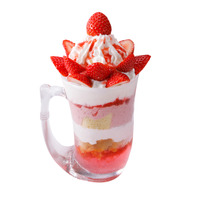 びっくりドンキー、“完熟いちご”デザートフェア開催！ジョッキに入った大ボリュームのパフェも登場 画像