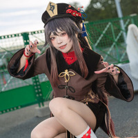 胡桃『原神』／梅桃うに（X：@_yusura_uni）