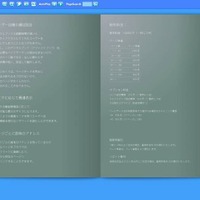 作成されたデジタルブックのサンプル