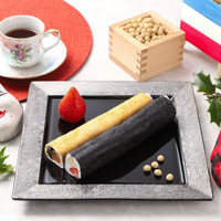 食事処「御山亭」「富岡紅茶といただく恵方巻クレープ」税込1,000円