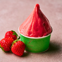 鳥取県産いちご「とっておき」のジェラート