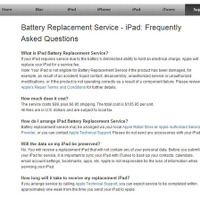 iPadのバッテリ交換についてのFAQ