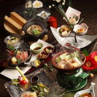 博多のごちそう～博多和牛陶板焼きとはかた地どり霙仕立て水炊き～（ランチ・ディナー）(税サ込15,730円)