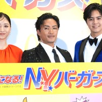 （左から）みちょぱ、数原龍友、片寄涼太【撮影：小宮山あきの】