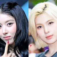 「THE FIRST TAKE」出演で話題のNMIXX・ジウ＆ベイ、東京の街中に降臨！“密着SHOT”にキュン