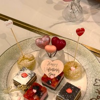 バレンタインデザートプレート