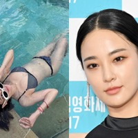 今年39歳？この艶ボディは…“攻めすぎ水着姿”で別次元スタイルを披露　イ・ジュヨンの近況に視線集中