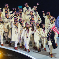 アメリカ選手団(Photo by Michael Kappeler/picture alliance via Getty Images)
