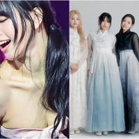 刺激的な大胆衣装から一転、清楚に…日本デビューも果たしたKISS OF LIFE、民族衣装で旧正月の挨拶