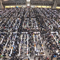 『ぼくらのコミケ史』2日間でおよそ30万人が訪れた（C）NHK