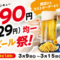 とんでん『生ビール祭』