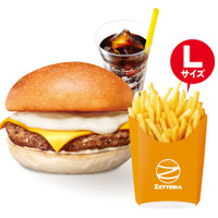 4種のチーズバーガーランチセット　690円（通常価格840円）