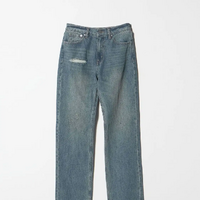 ＜ATTISESSION＞スリム ストレート デニム パンツ　¥20,900