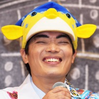 さかなクン、「おしゃれクリップ」にシルバーのかぶり物で登場！ 画像