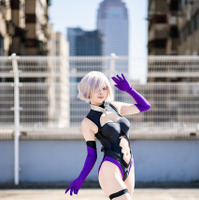 マシュ・キリエライト『Fate/Grand Order』／小楠（Instagram：naaaaaaam_cos2023、X：@Naaamuumm）
