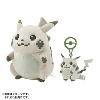 『ポケモン』即完売した「はじまりのピカチュウ」ぬいぐるみ/マスコットが受注販売！ゲームからとびだしたようなドットデザイン