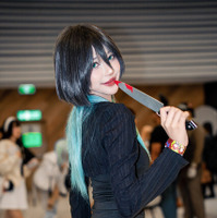 虚「極楽街」／elle（Instagram：mfn.__.mi）