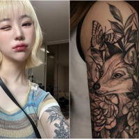 全身タトゥーを後悔して除去…中2から1000万円かけて“全身整形”、韓国ママユーチューバーの近況