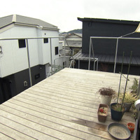 箱があるおかげで実現したテラス©MBS