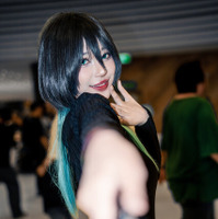 虚「極楽街」／elle（Instagram：mfn.__.mi）