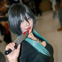 虚「極楽街」／elle（Instagram：mfn.__.mi）