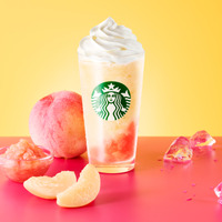 『My フルーツ3 フラペチーノ 完熟白桃』＜テイクアウト＞ 776円（税込） ＜店内利用＞ 790円（税込）