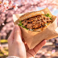 黒毛和牛ライスバーガー　850円