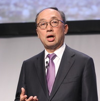 三菱電機・漆間啓CEO【撮影／平木昌宏】