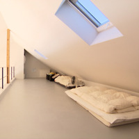 子どもたちの寝室や遊び場になっているロフト©MBS