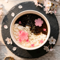 さくら祭り限定　漆黒のカレーライス