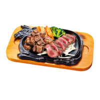 「アンガスサーロインカットステーキ（200g）＆みすじステーキ（150g）」（税込3,839円）