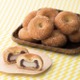 栃木の雷さまがおへそドーナツに！本物の餅入り新食感スイーツが25日発売 画像