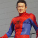 中村獅童、銀座でスパイダーマンスーツ姿に 画像