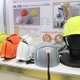 【オフィス防災EXPO #10】コンパクトさが特徴の防災用ヘルメットの数々 画像