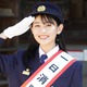 花音が制服姿で「一日消防署長」に就任、消防演習では一斉放水開始の号令！ 画像