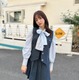 森香澄、リボンが可愛すぎる私服ショットにファン大興奮「JKでいける！」「優勝です」 画像