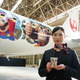 ドンキーコングやマリオが機体に！ USJ「ドンキーコング・カントリー」オープン記念で特別塗装機が就航 画像