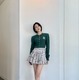 「美脚にクラクラッ」安斉星来のミニスカファッションにファン悶絶 画像