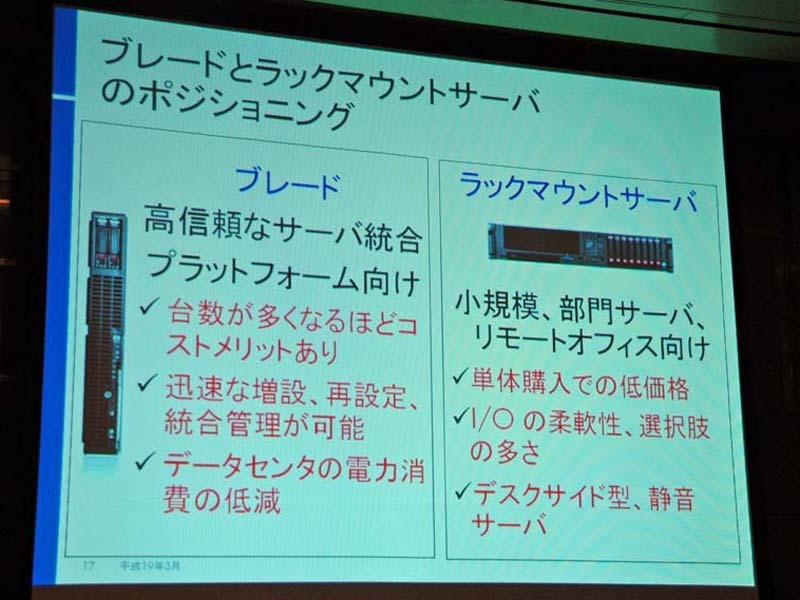 Hpの第3世代ブレードサーバは企業統合と技術の集大成だ 5枚目の写真 画像 Rbb Today
