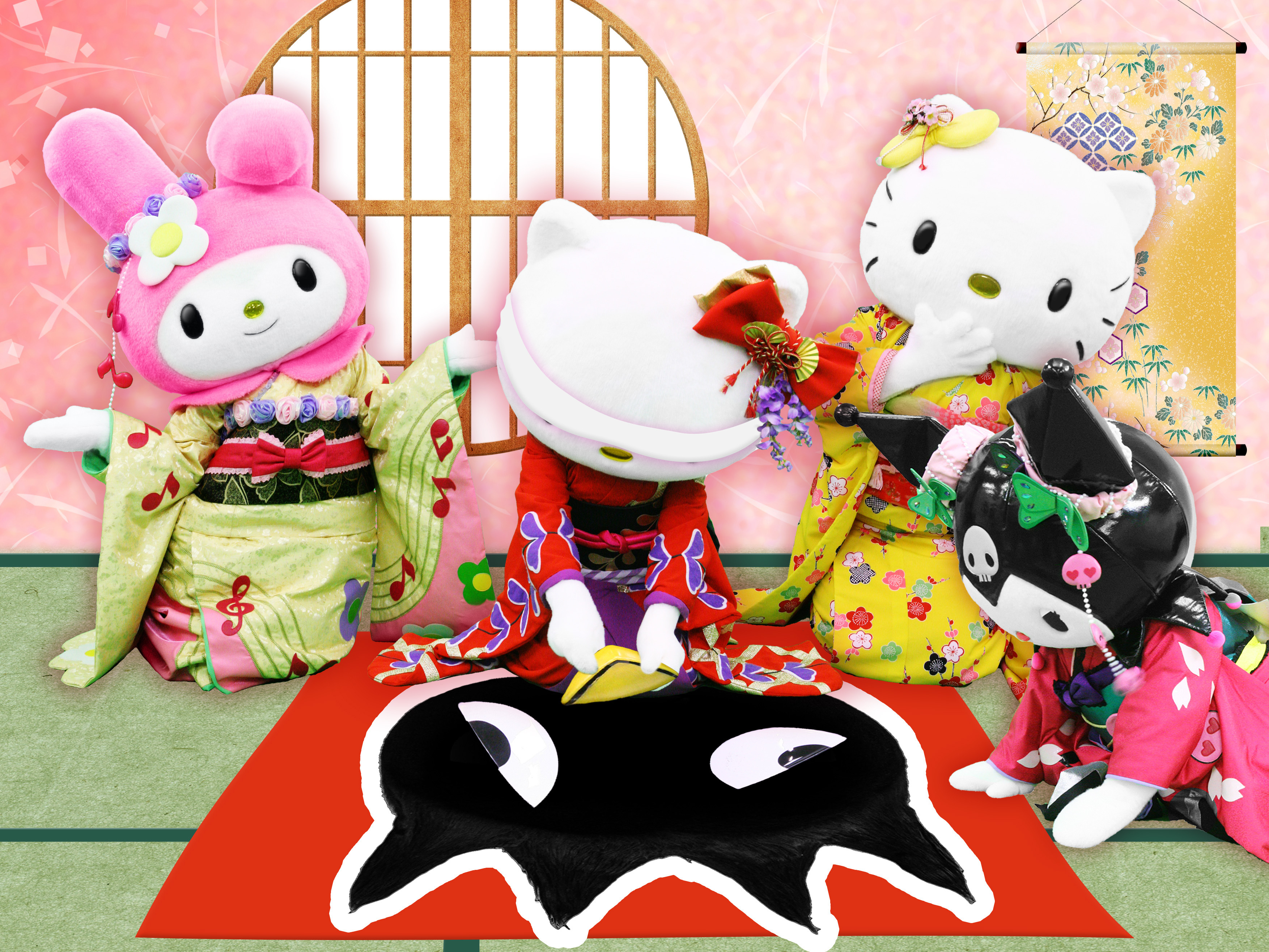 サンリオピューロランドの年末年始イベント 餅つきや福引きなど満載 6枚目の写真 画像 Rbb Today