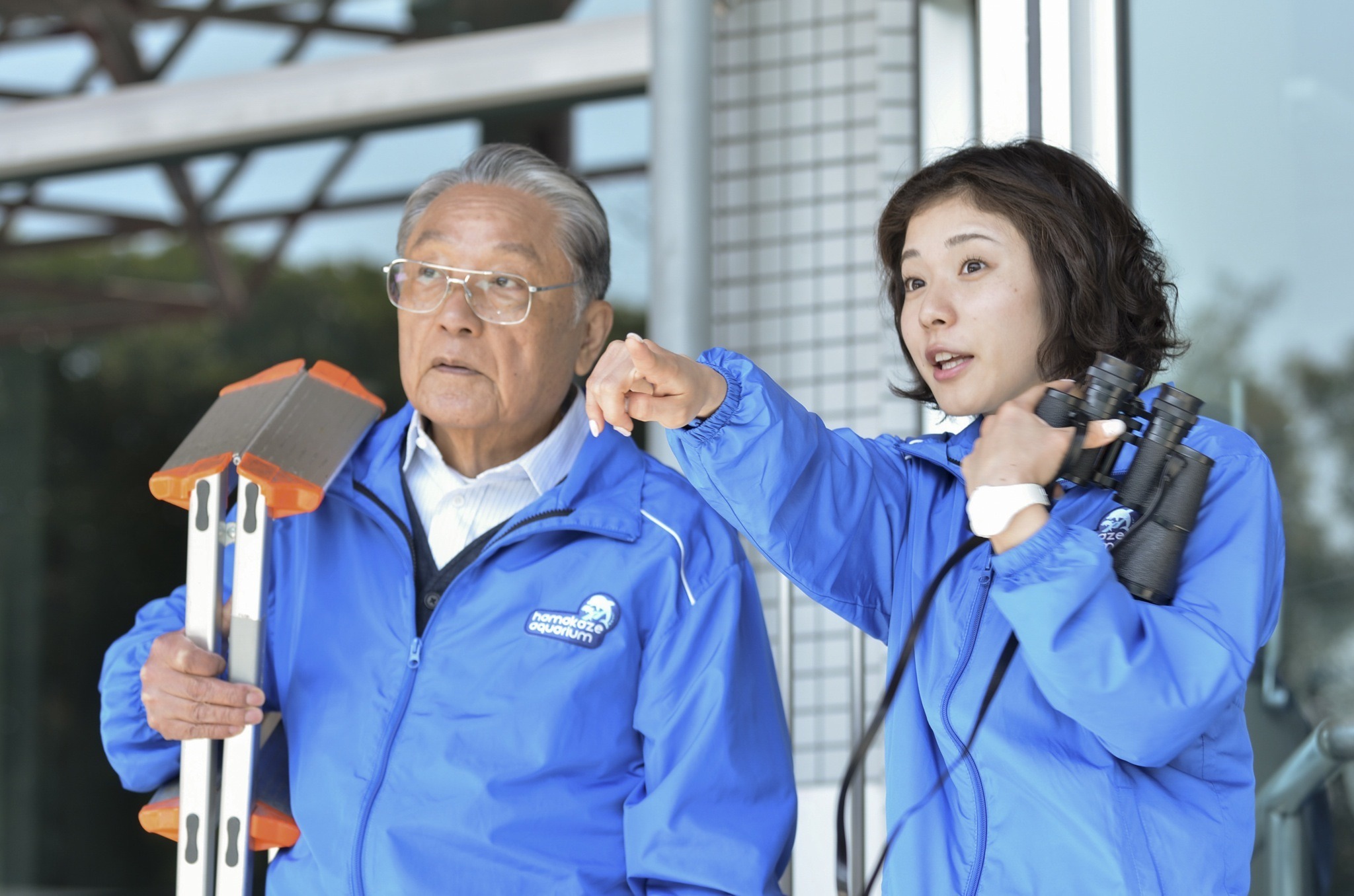 松岡茉優が飼育員に Nhk 水族館ガール 今夜スタート 2枚目の写真 画像 Rbb Today