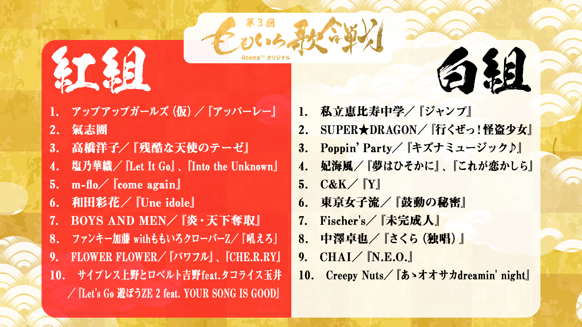 西川貴教やエビ中も出演 ももクロ 第3回 ももいろ歌合戦 組分け 歌唱曲発表 2枚目の写真 画像 Rbb Today 西川貴教やエビ中も出演 ももクロ 第3回 ももいろ歌合戦 組分け 歌唱曲発表 2枚目の写真 画像 Rbb Today