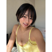 バスケ女子・すみぽん、イエローのキャミソール姿を大胆披露！「綺麗で美しいです」の声