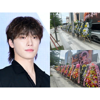 SEVENTEEN・ディノの初ソロに“葬式の花”デモ、怒ったファンは祝花で対抗　韓国で起きたカオスな応援合戦