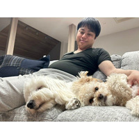 ノンスタ井上、2匹目の保護犬を家族に迎え入れる＆可愛さにメロメロ
